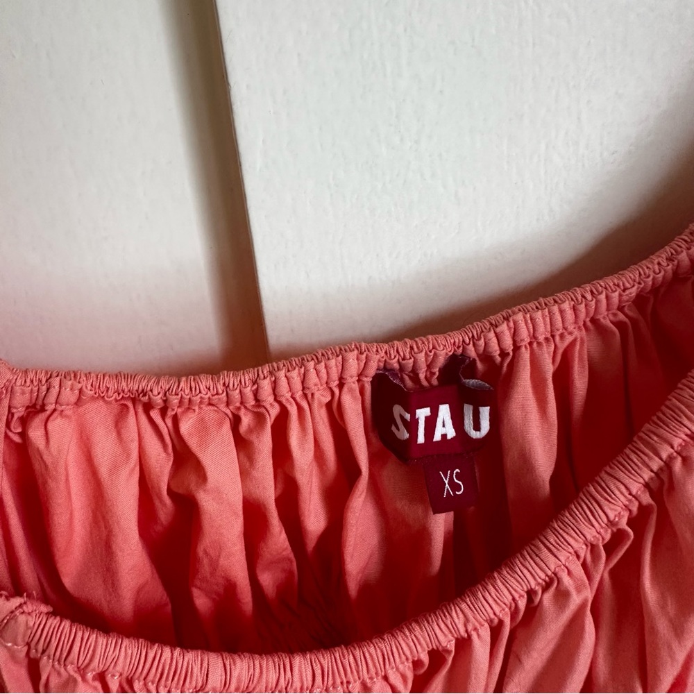 Staud Off-Shoulder Pink Top - Picture 12 of 12